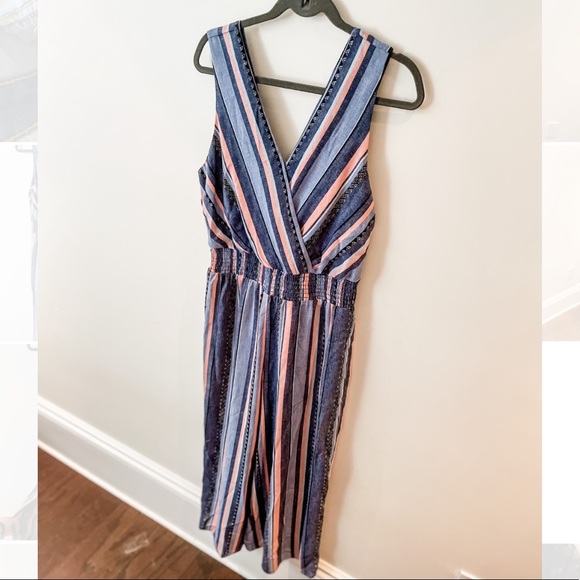 Smocked Waist Giavanna Jumpsuit (size L) - Picture 5 of 6